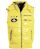 Red Bridge Mens vest with detachable hood stand-up collar Shine Yellow XL