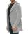 Red Bridge Herren Strickjacke Cardigan Hoodie Sweat-Jacke Long Cut Beige XL