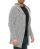 Red Bridge Herren Strickjacke Cardigan Hoodie Sweat-Jacke Long Cut Beige XL