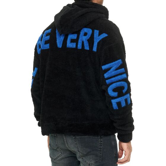 Red Bridge Herren Teddyfell Hoodie Kapuzenpullover Sweater Very Nice