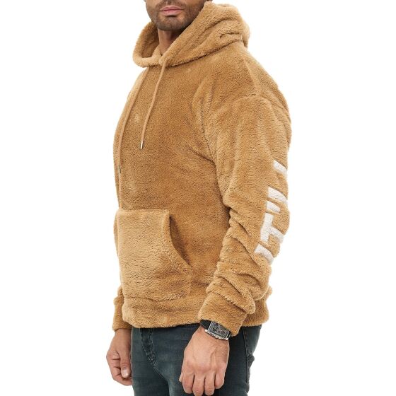 Red Bridge Herren Teddyfell Hoodie Kapuzenpullover Sweater Very Nice