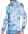 Red Bridge Mens Fresh Batik Shirt white blue