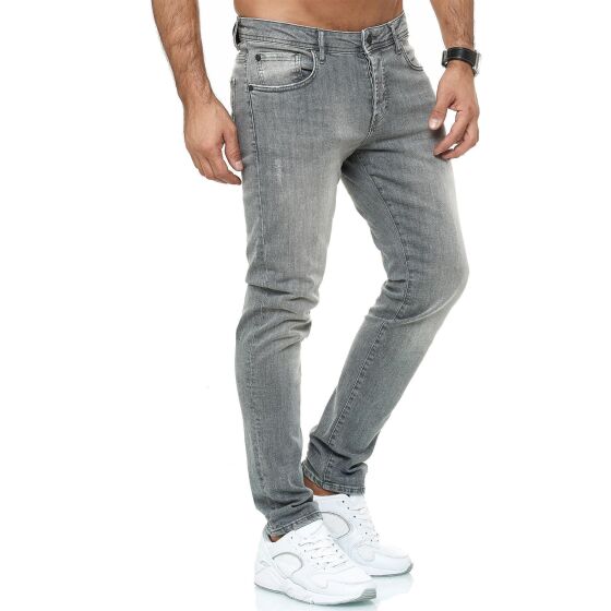 Red Bridge Herren Jeans Hose Slim-Fit Denim Stonewashed Arena B