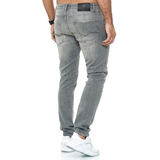 Red Bridge Herren Jeans Hose Slim-Fit Denim Stonewashed Arena B