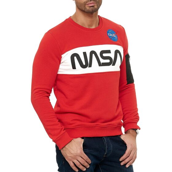 Red Bridge Mens Sweatshirt Jumper NASA