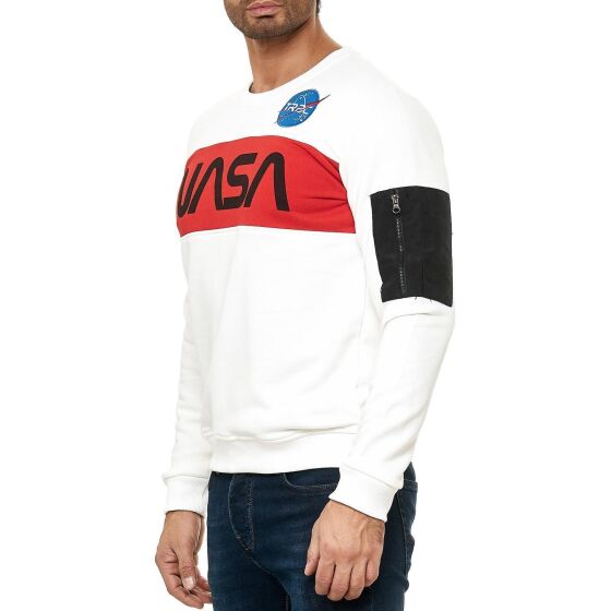 Red Bridge Mens Sweatshirt Jumper NASA