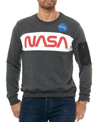 Red Bridge Mens Sweatshirt Jumper NASA