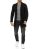 Red Bridge Herren Cardigan Jacke Sweat-Jacke Sakko Long Cut