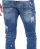 Red Bridge Mens Destructive Destroyed Jeans Pant blue