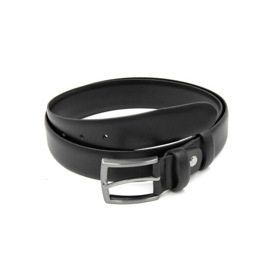 Red Bridge Mens Genuine Leather Belt Leather Belt RBC Premium Black 115