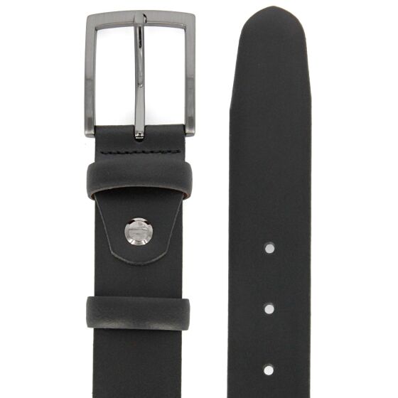 Red Bridge Mens Genuine Leather Belt Leather Belt RBC Premium Black 115
