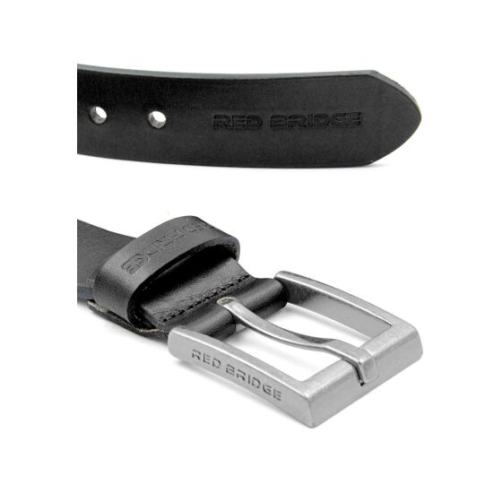 Red Bridge Herren Gürtel Echtleder Ledergürtel Leather Belt