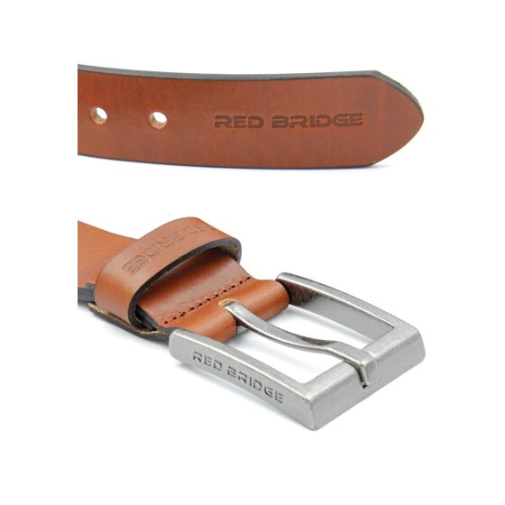 Red Bridge Mens Belt Genuine Leather Leather Belt Leather Belt