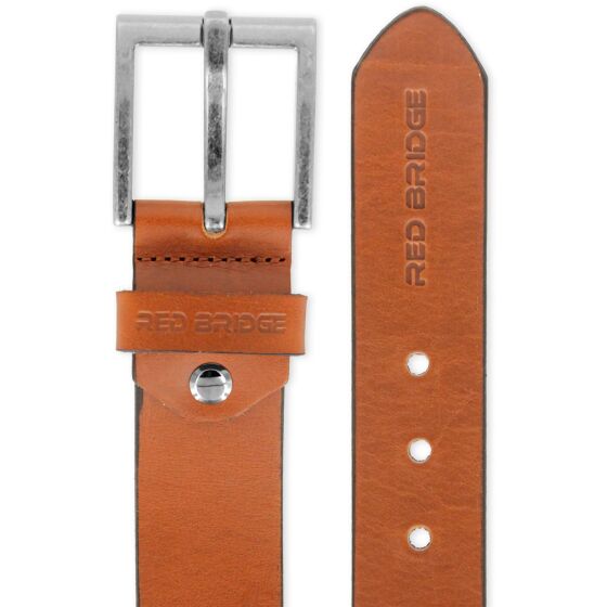 Red Bridge Mens Belt Genuine Leather Leather Belt Leather Belt