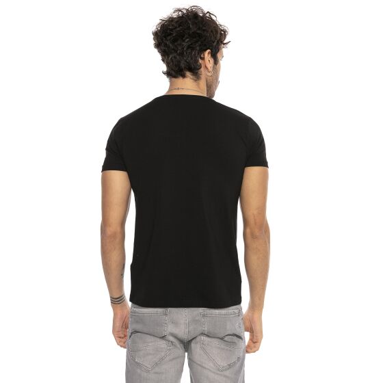 Red Bridge Herren T-Shirt V-Neck Ausschnittgröße - Weit