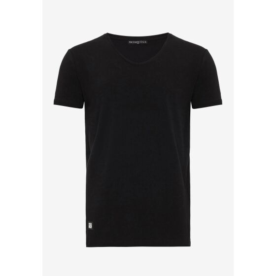 Red Bridge Mens T-Shirt V-Neck Cut Size - Wide Black XL
