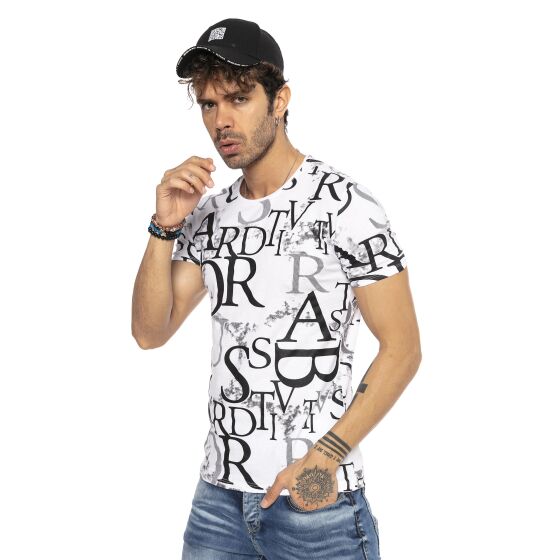 Red Bridge Mens t-shirt with all-over print