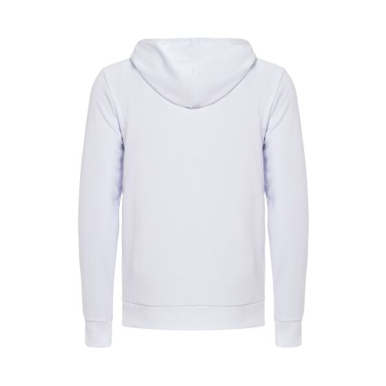 Red Bridge Mens Hoodie Zip Hoodie Premium Basic White XXL