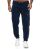 Red Bridge Herren Jogginghose Jogger Hose Sweat-Pants Premium Navy M