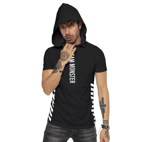 Red Bridge Mens Dream Monster Hooded T-Shirt