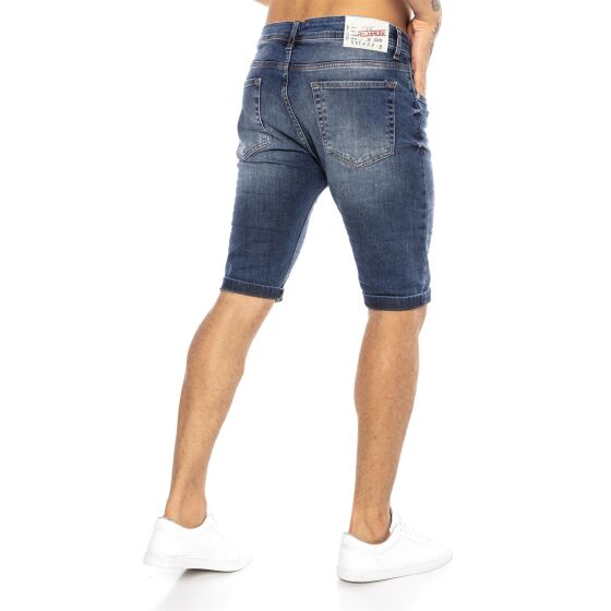 Red Bridge Herren Jeans Shorts Kurze Hose Denim Destroyed