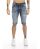 Red Bridge Herren Jeans Shorts Kurze Hose Denim Destroyed