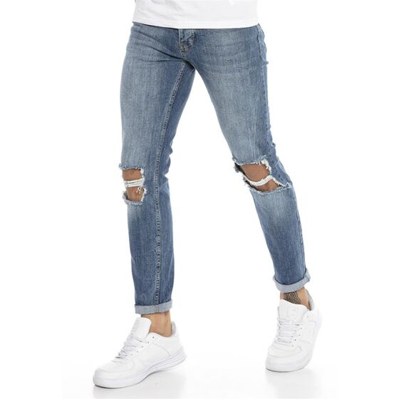 Red Bridge Herren Jeans Hose Destroyed Wrecked Knee