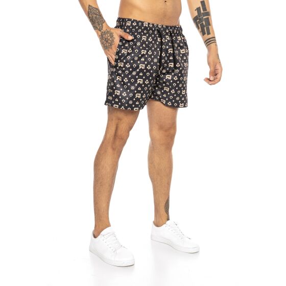 Red Bridge Herren Shorts Kurze Hose Badeshorts Schwimmhose Badehose Luxury R-Logo