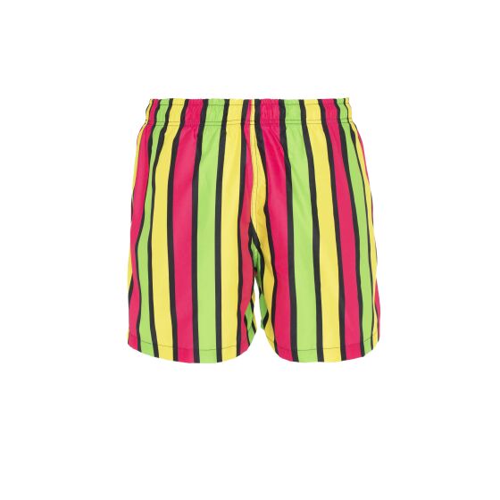 Red Bridge Mens shorts shorts swimming shorts swimming trunks swimming trunks Neon Vertical Stripes