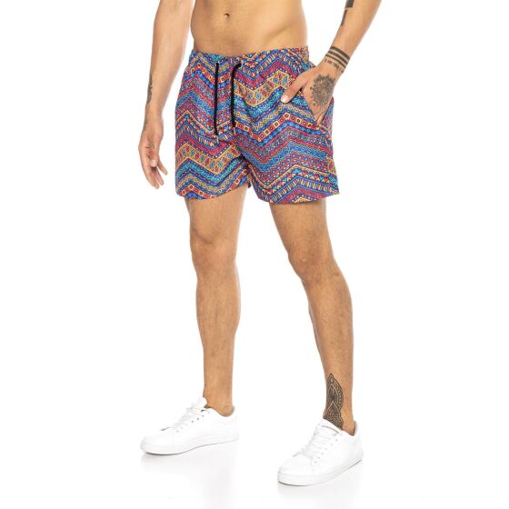 Red Bridge Herren Shorts Kurze Hose Badeshorts Schwimmhose Badehose Namaste