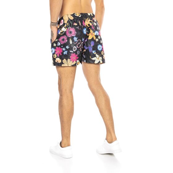 Red Bridge Herren Shorts Kurze Hose Badeshorts Schwimmhose Badehose Tropic Jungle