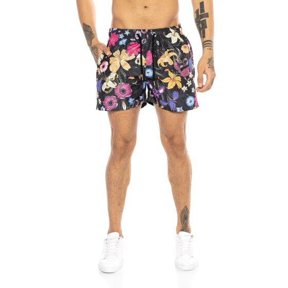 Red Bridge Herren Shorts Kurze Hose Badeshorts Schwimmhose Badehose Tropic Jungle