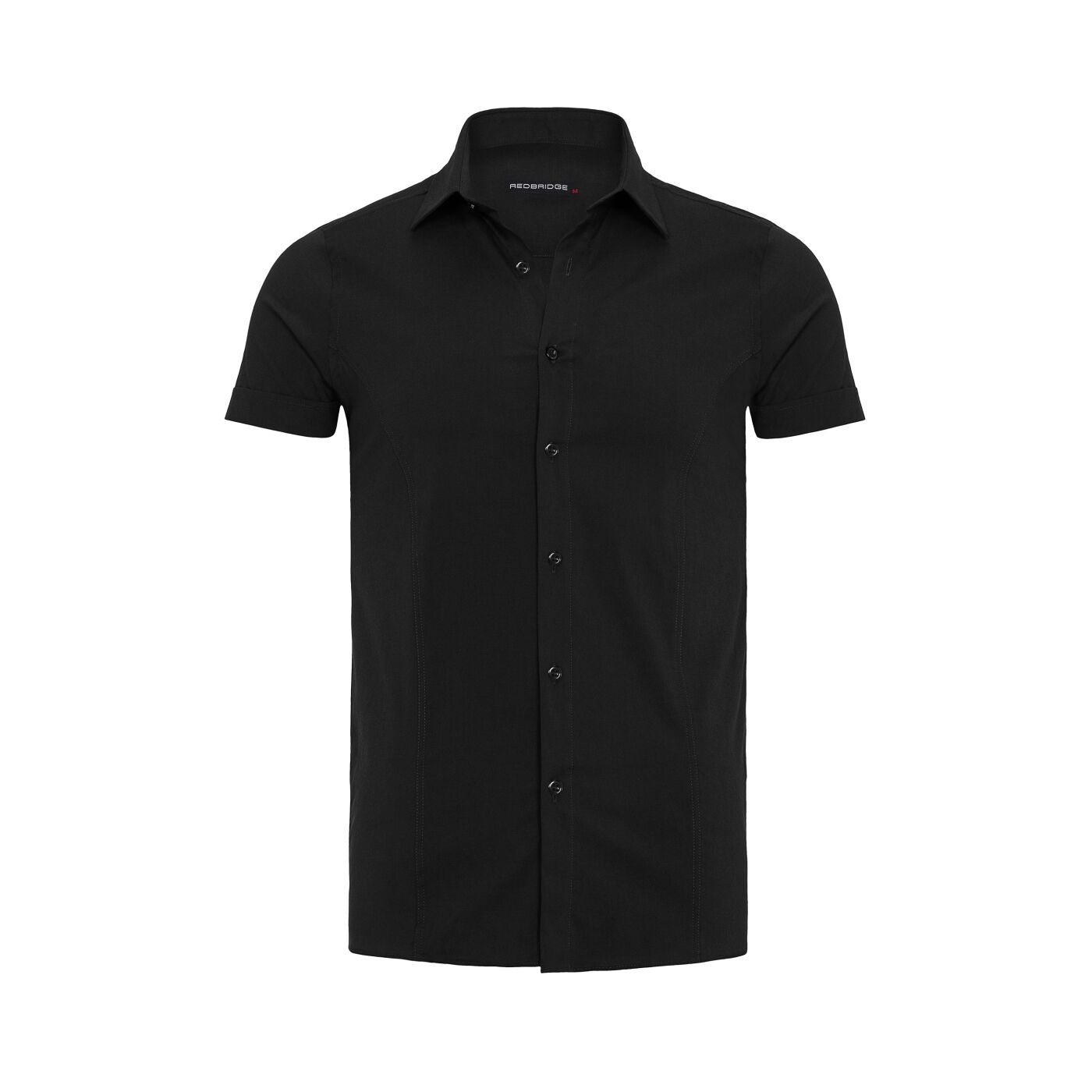 Red Bridge Herren Basic Design Slim Fit kurzarm Hemd schwarz R-2156 -, €  24,90 | Klassische Hemden