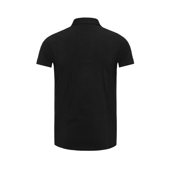 Red Bridge Mens Basic Design Slim Fit Short Sleeve Shirt Black