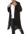 Red Bridge Mens Cardigan Transition Jacket Cardigan Asymmetric Long Cut Hood