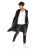 Red Bridge Mens Cardigan Transition Jacket Cardigan Asymmetric Long Cut Hood
