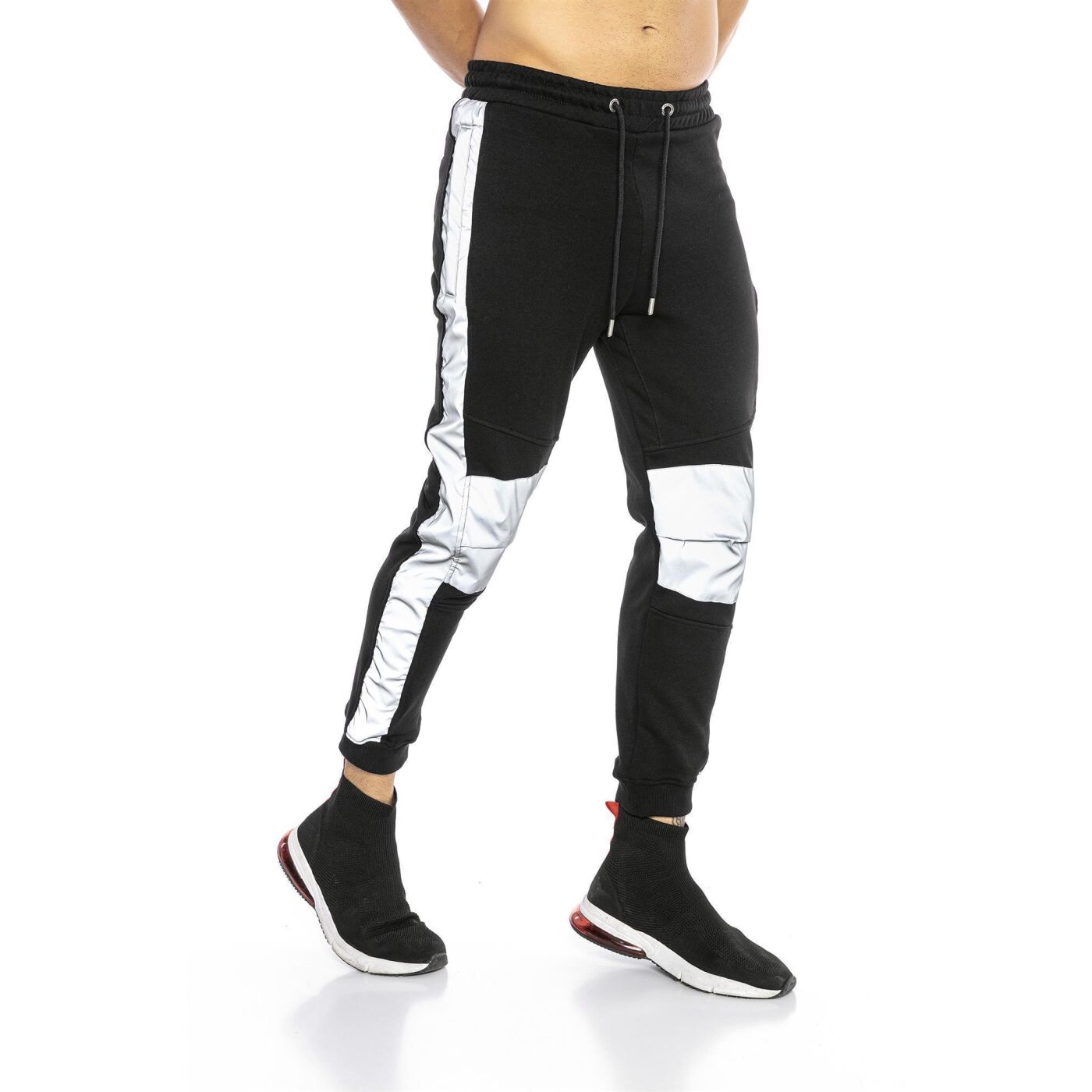 Redbridge Pantalon de Jogging pour Homme avec Empreintes latérales
