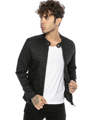 Red Bridge Herren Jacke &Uuml;bergangsjacke Biker Wheel...