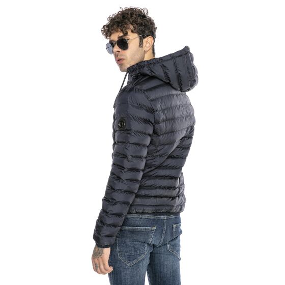 Red Bridge Mens Lightweight Bubble Quilted Jacket