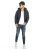 Red Bridge Mens Lightweight Bubble Quilted Jacket