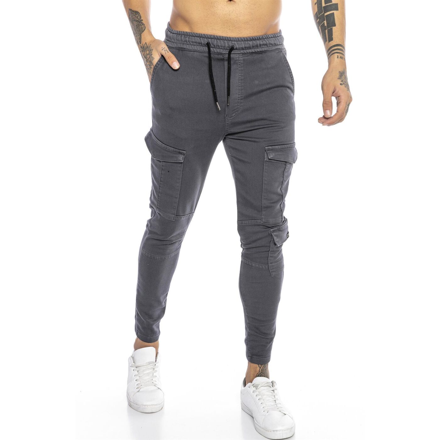 Red Bridge Mens Jogger Denim Cargo