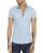 Red Bridge Mens Basic Design Slim Fit Short Sleeve Shirt Light Blue XL