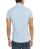 Red Bridge Mens Basic Design Slim Fit Short Sleeve Shirt Light Blue XL