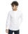 Red Bridge Mens shirt linen shirt stand-up collar shirt sweater tunic straight white XXL