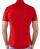 Red Bridge Mens basic design slim fit short-sleeved shirt red