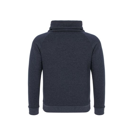 Red Bridge Mens sweater sweatshirt shawl collar high collar Royal