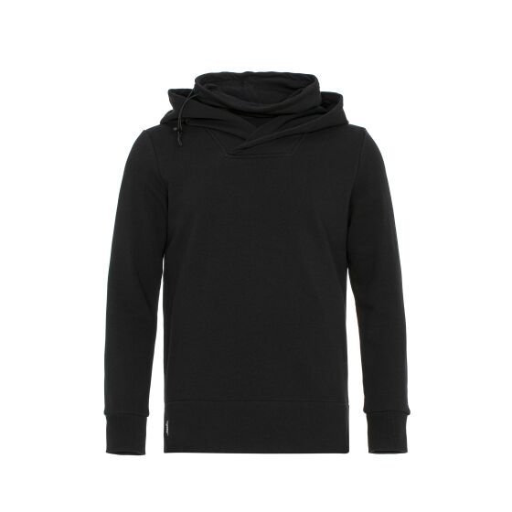 Red Bridge Mens hooded sweatshirt with hood and stand-up collar Mask