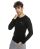 Red Bridge Mens Knit Jumper Jumper Slim-Fit Up and Down Black XXL