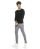 Red Bridge Mens Knit Jumper Jumper Slim-Fit Up and Down Black XXL