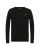 Red Bridge Mens Knit Jumper Jumper Slim-Fit Up and Down Black XXL